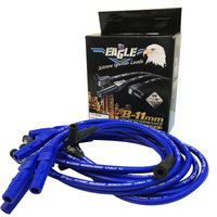 Eagle 10.5mm Ignition Spark Plug Leads 6cyl Fits Holden Commodore VN VP VR Blue