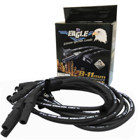 EAGLE 10.5mm 6cyl Ignition Lead Kit Fits Chrysler 245 265 Black