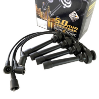 EAGLE 5mm 4cyl Ignition Lead Kit Fits Mitsubishi Lancer Pajero CE CG IO