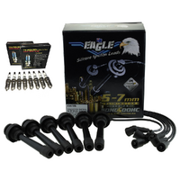 EAGLE 5mm 6cyl Ignition Lead Kit Fits Mitsubishi  