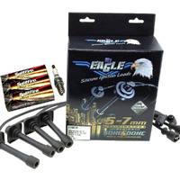 EAGLE 7mm 4cyl Ignition Lead Kit Fit Ford Telstar AX AY 2.0L FI FS DOHC 1992-96 w/ Plug
