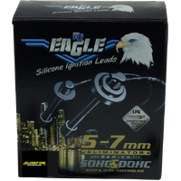 EAGLE 7mm 4cyl Ignition Lead Kit Fits Hyundai/Mitsubishi
