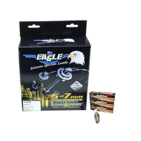 EAGLE 7mm 4cyl Ignition Leads Kit Fits Ford Laser KJ KL 1.8L BP FI 1994-99 w/ Plugs