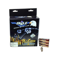 EAGLE 7mm 4cyl Ignition Leads Kit Fits Ford Laser KJ KL 1.6L B6 FI 1994-99 w/ Plugs