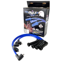 Eagle 8mm Ignition Spark Plug Leads 4cyl Fits Subaru Forester GT 1998-00 EJ20T