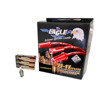 Eagle 9mm Ignition Spark Plug Leads Fits 6cyl Jeep Cherokee Limited XJ Grand Cherokee ZG 1994-96> Red w/ Plugs