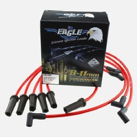 Eagle 9mm Ignition Spark Plug Leads Fits 6cyl Commodore Statesman/Caprice Lexcen 3.8L 1995-99 Red