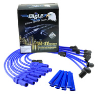 Eagle 9mm Ignition Spark Plug Leads Fits V8 Ford + Blue Sleeves 
