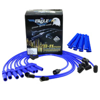 EAGLE 9mm Ignition Spark Plug Leads Fits V8 Holden w/ Sleeves Blue