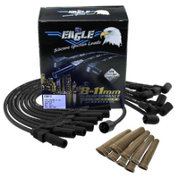 Eagle 9mm Ignition Spark Plug Leads suit V8 Ford w/ Titanium Sleeves