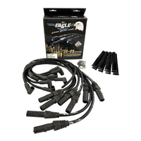 EAGLE 9mm Ignition Spark Plug Leads Kit Fits V8 Ford Windsor w/ Sleeves