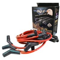 Eagle 9mm Ignition Spark Plug Leads V8 Ford 351 Cleveland 135°SPB HEI Around Covers Red