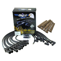 EAGLE 9mm Ignition Spark Plug Leads V8 Ford 302-351 Cleveland Windsor + Heat Sleeves