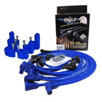 Eagle 9mm Ignition Spark Plug Leads Around R/C Fits Ford Windsor HEI + Mount Kit