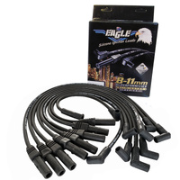 EAGLE 9mm Ignition Spark Plug Leads Fit V8 BB Chev Black