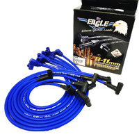 Eagle 9mm Ignition Blue Spark Plug Leads 8cyl Fits Ford Falcon V8 5.0L EB EL