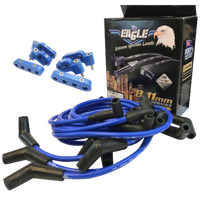 EAGLE 9mm Ignition Lead Kit Big Block Chev Around V/Covers HEI 135° S/P & Mounts