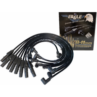 EAGLE 9mm Ignition Spark Plug Leads V8 Ford - Black