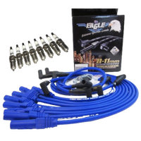 Eagle 9mm Around R/Cover Ignition Spark Plug Leads Fits 302-351 Cleveland+Plugs