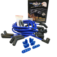 Eagle 9mm Spark Plug Leads Fits Holden V8 308 Around R/ Covers 135° Boots + MTS