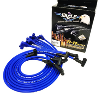 EAGLE 9mm Ignition Spark Plug Leads Fit V8 Chev Blue