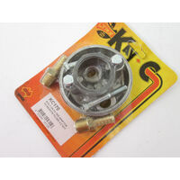 New SB Chev Oil Filter Adaptor suit early bolt on block Lynx 1/2 NPT