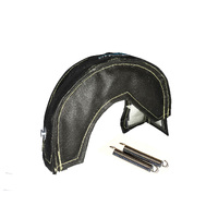 TURBO BLANKET T3 Black Silicone Fit Turbo Turbocharger with Internal Wastegate Incl XR6