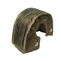 Titanium T3 TURBO BLANKET Heat Shield Beanie Cover T25 T28 GT25 30 32 35 