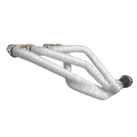 HEADER EXHAUST WRAP TAPE 2000F Heat Protection White 15m X 50mm + 10 Steel Ties
