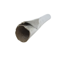 Heat Sleeve Insulating Hose Wrap Tube Reflective Shield Adhesive Seam 20mm X 1m