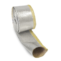 Heat Resistant Sleeve Insulating Hose Wrap Tube Reflective Shield 30mm ID X 1m