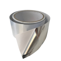Silver Aluminium Foil Adhesive Duct Tape Reflective Heat Shield 25m X50mm X70um