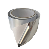 Silver Aluminium Foil Adhesive Duct Tape Reflective Heat Shield 50m X50mm X70um
