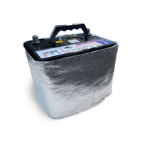 X2 Car Battery Saver Heat Insulation Kit Car 4WD 4X4 Truck & Acid Proof Mat Wrap