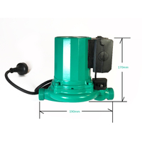 Giant Hot Water Shower AUTOMATIC ON OFF Booster Pump Gravity Fed System 55 L/Min