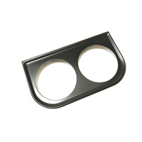 Splitfire 2-1/16" 52mm 2 Hole Gauge Instrument Mount Bracket Black 