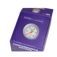 Splitfire 2 1/16" FUEL PRESSURE GAUGE 100 PSI Mechanical Silver Dial