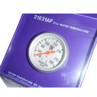 Splitfire 2 1/16" WATER TEMPERATURE 100>280 F Mechanical Silver Dial