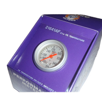 Splitfire 2 1/16" OIL TEMPERATURE 100>340F Mechanical Silver Dial