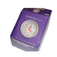 Splitfire 2 5/8" BOOST GAUGE 30" HG 35 PSI Mechanical Silver Dial