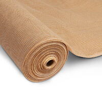 Instahut 70% UV Sun Shade Cloth Shadecloth Sail Roll Mesh Garden Outdoor 1.83x50m Beige